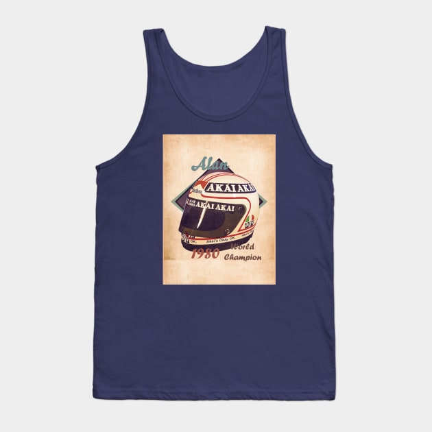 1980 Alan Jones Tank Top by Popcult Posters